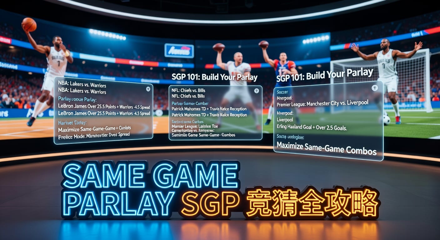Same Game Parlay SGP 实战分析与选盘思路