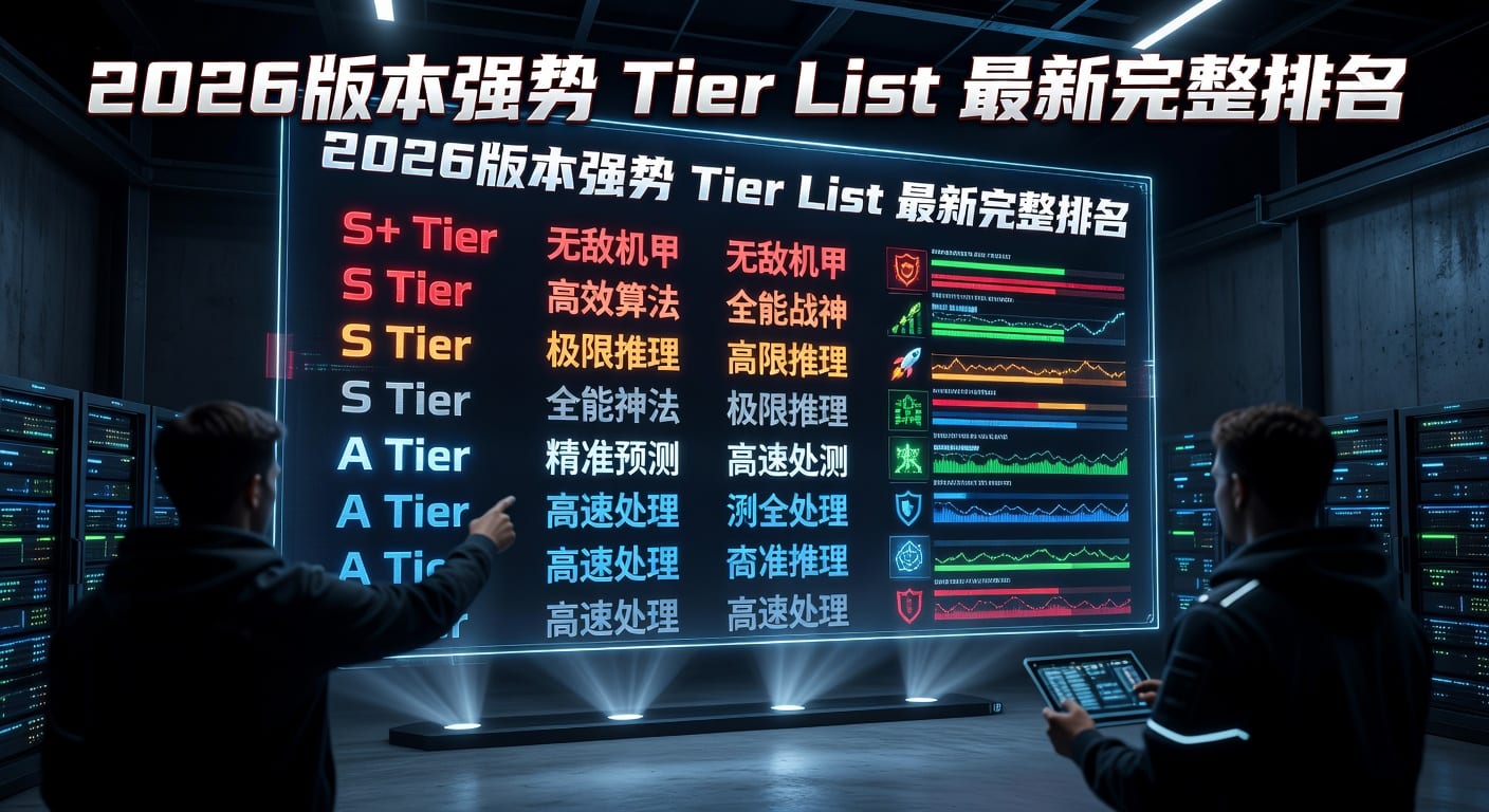 版本强势Tier List：2026年体育赛事前瞻