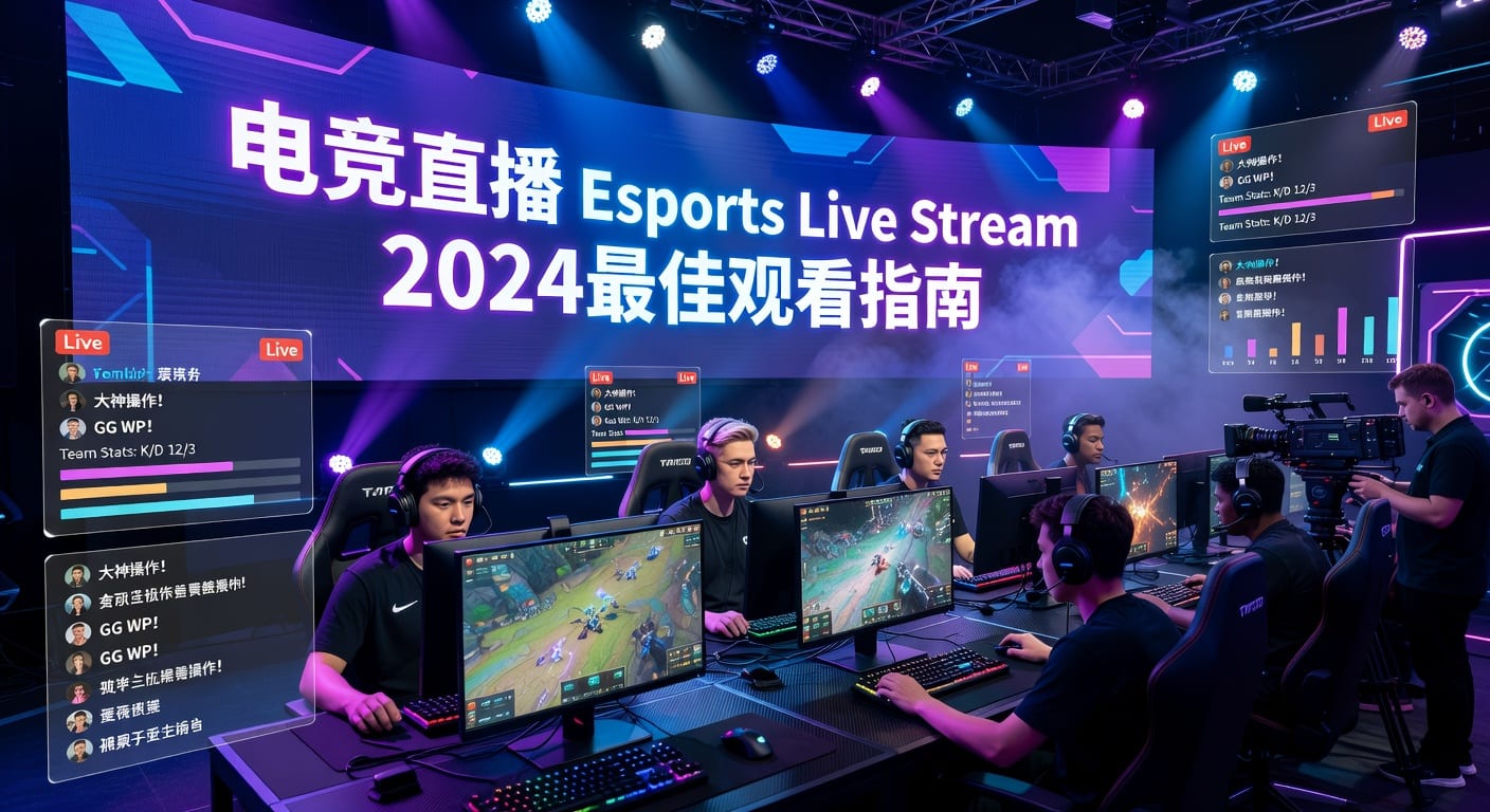 电竞直播 Esports Live Stream：2026年观赛与增长分析