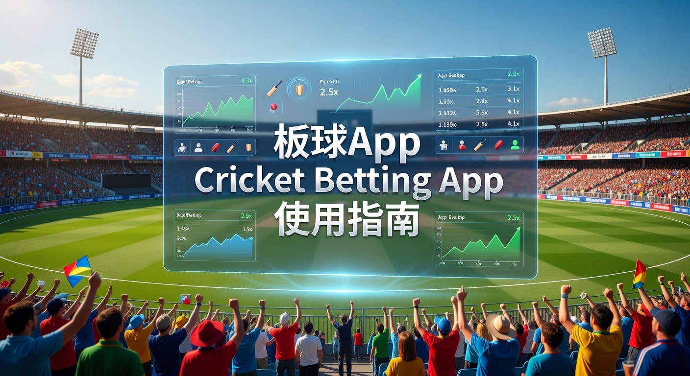 板球App Cricket Betting App：2026年选择与使用指南