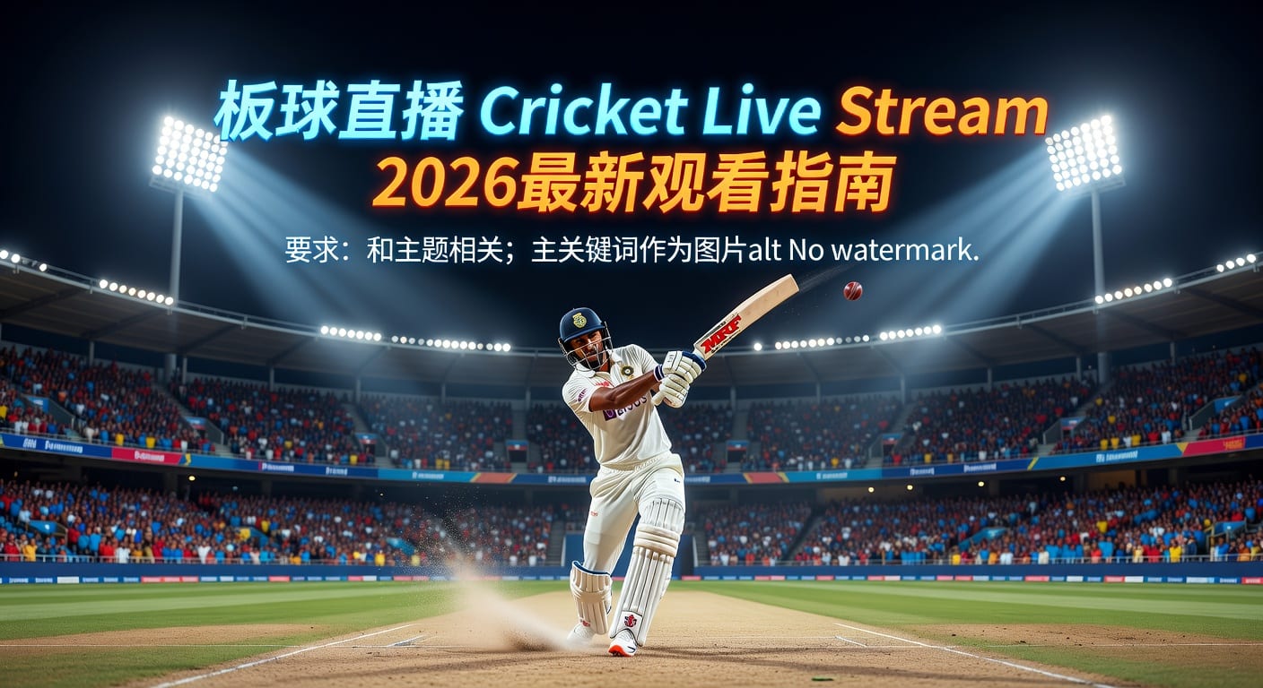 板球直播 Cricket Live Stream：实时转播与观赛指南