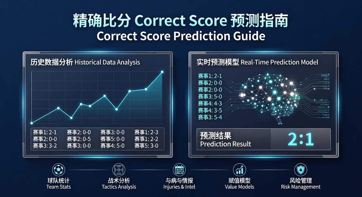 精确比分 correct score：投注技巧与赛前分析